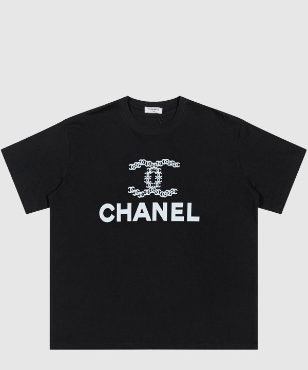 샤넬 로고 프린트 반팔