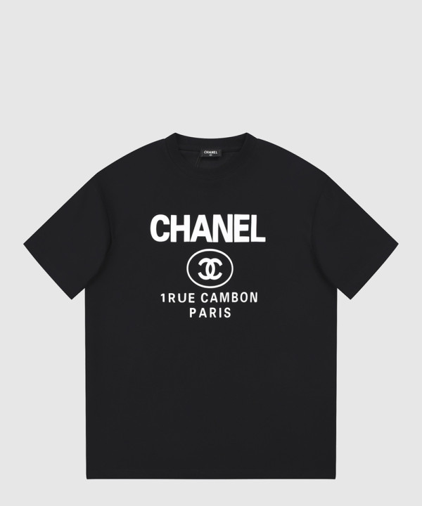 샤넬 로고 프린트 반팔
