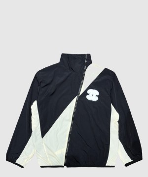 샤넬 로고 쇼트 코트