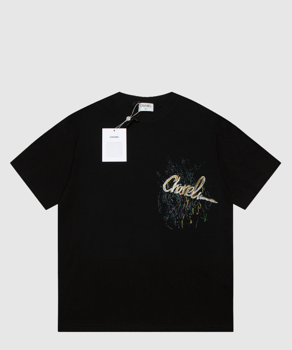 샤넬 로고 프린트 반팔
