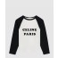 셀린느 로고 레글런 긴팔 티셔츠