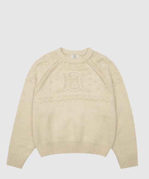 셀린느 크루넥 스웨터