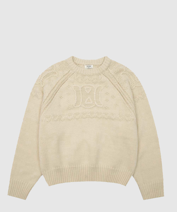 셀린느 크루넥 스웨터