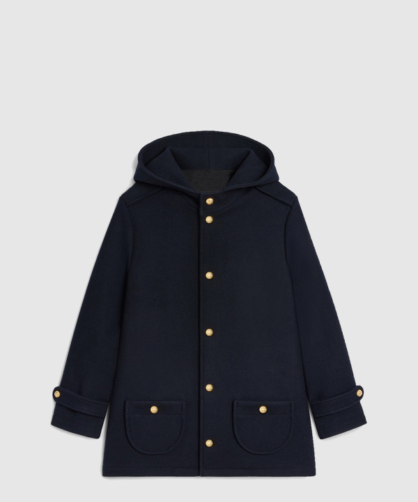 셀린느 후드 트리옹프 코트