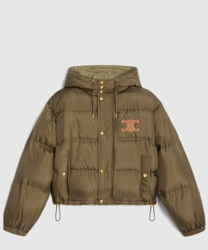 셀린느 트리오페 숏 패딩 자켓