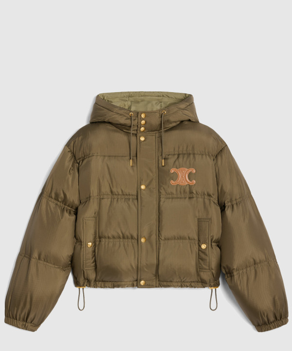 셀린느 트리오페 숏 패딩 자켓