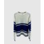 셀린느 스트라이프 크루넥 스웨터