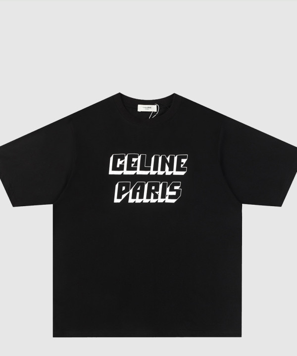 셀린느 레귤러 저지 티셔츠