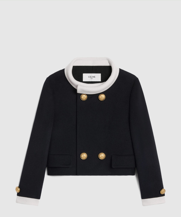 셀린느 브롬튼 재킷 캐시미어 클로스