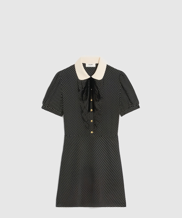 셀린느 플라워 프린트 원피스