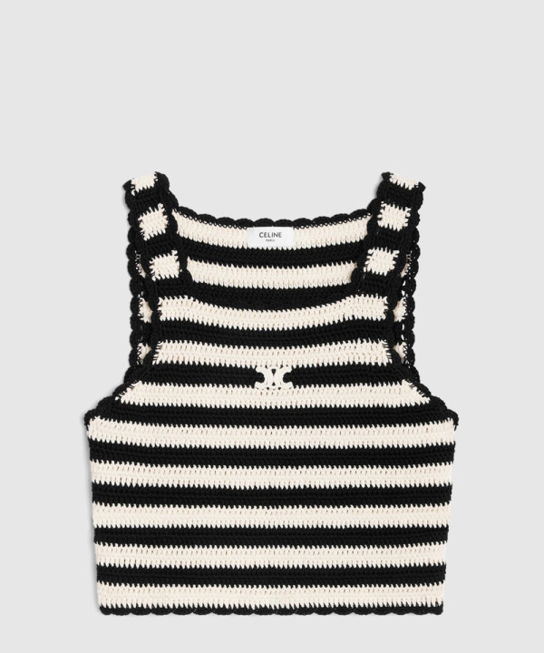 셀린느 로고 프린트 반팔