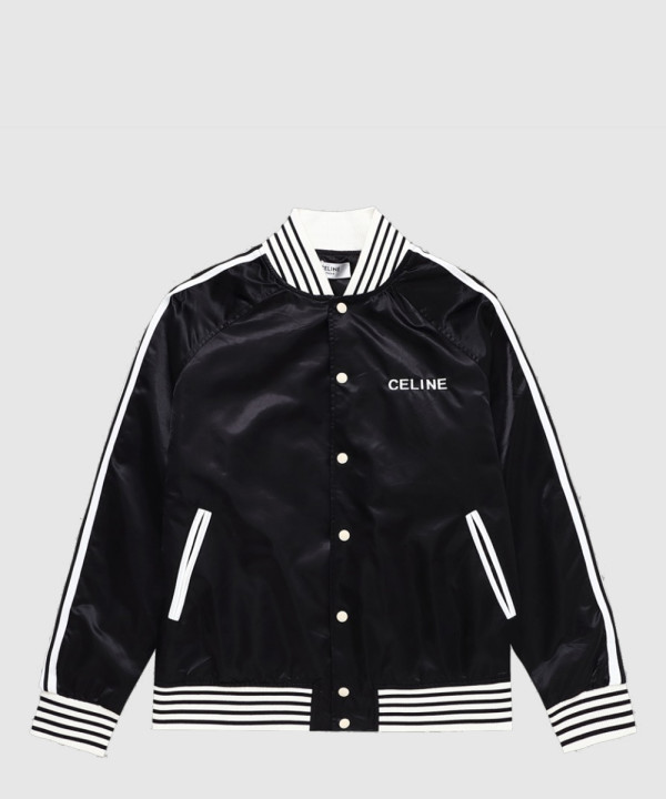 셀린느 로고 쇼트 코트