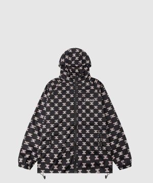 셀린느 로고 쇼트 코트