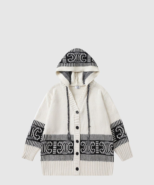 셀린느 로고 쇼트 코트