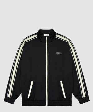 셀린느 로고 쇼트 코트