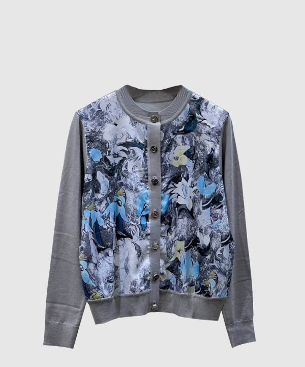 톰브라운 로고 쇼트 코트