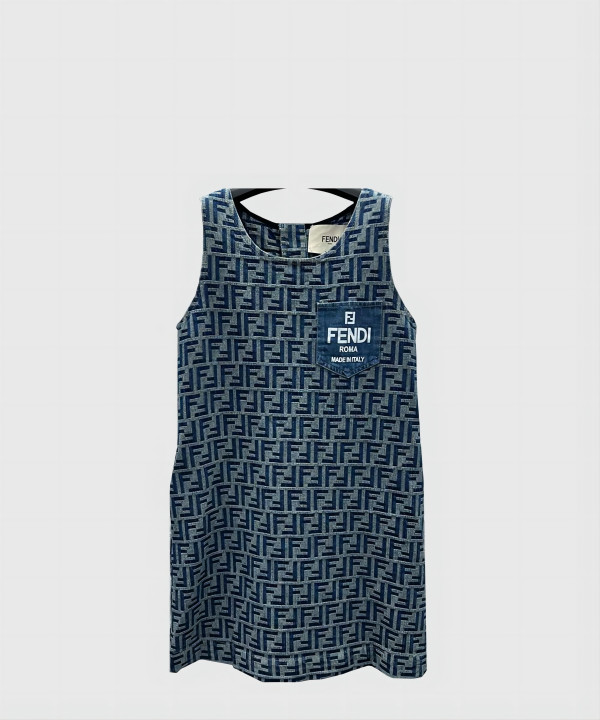 펜디 플라워 프린트 원피스