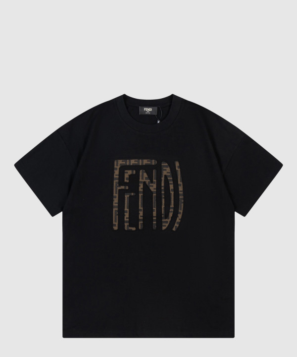 펜디 로고 프린트 반팔