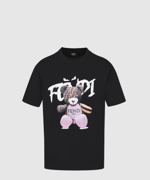 펜디 플라워 코튼 톱