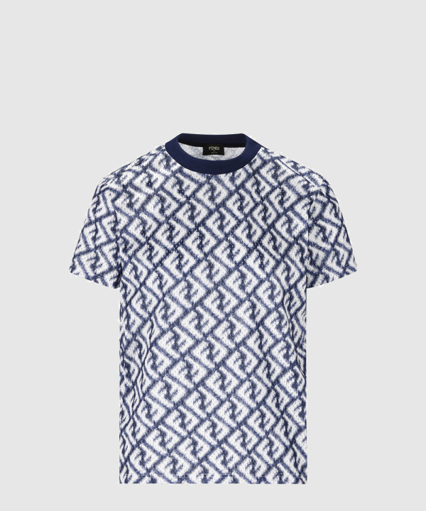 펜디 로고 프린트 반팔