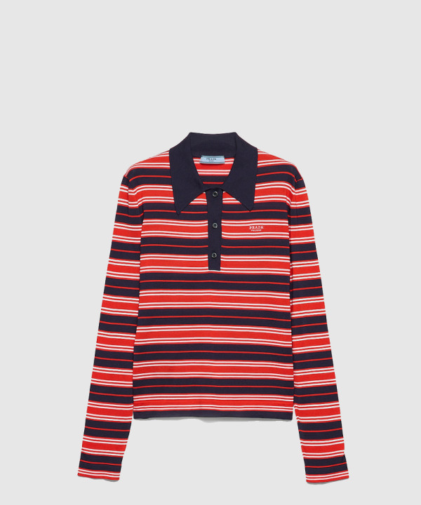 프라다 폴로 니트 톱
