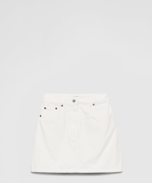 프라다 데님 미니스커트