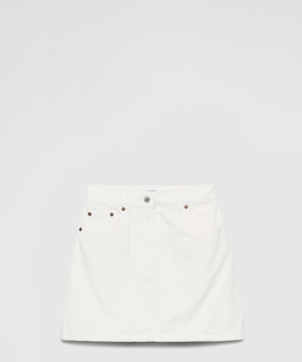 프라다 데님 미니스커트