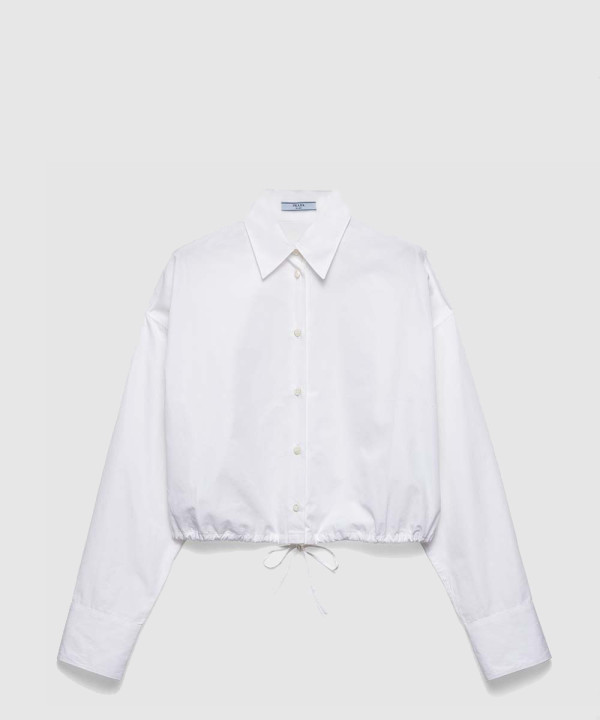 프라다 포플린 셔츠