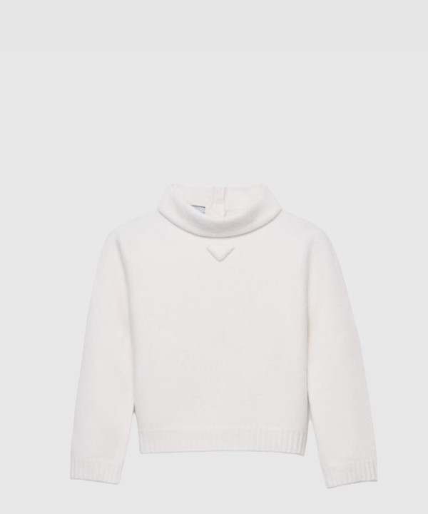 프라다 프린트 니트 톱