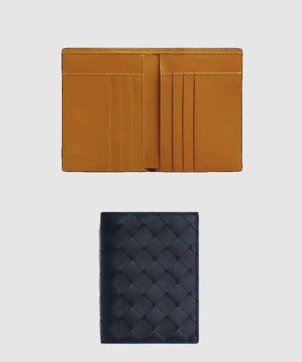 보테가베네타 인트레치아토 플랩 지갑 742143