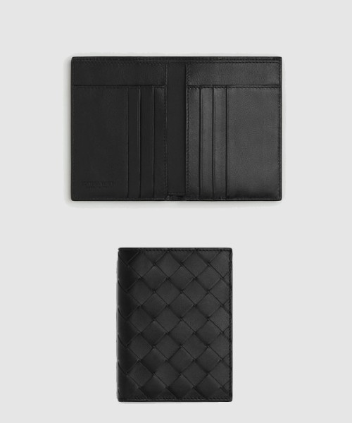 보테가베네타 인트레치아토 플랩 지갑 742143