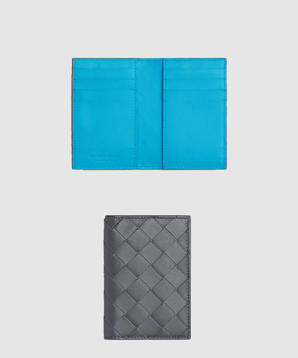 보테가베네타 인트레치아토 플랩 카드 케이스 592619