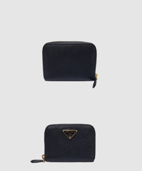 프라다 삼각로고 사피아노 카드지갑 1MM268