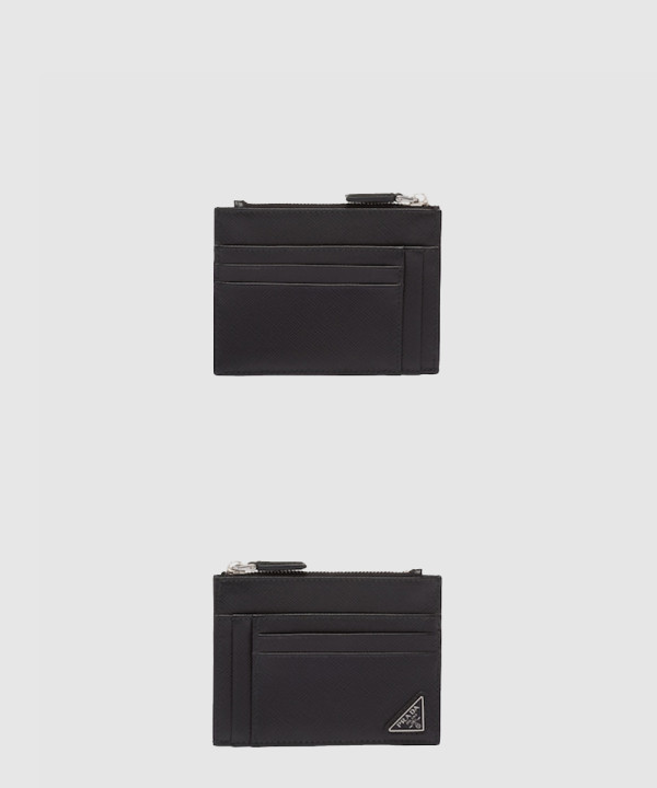 프라다 사피아노 가죽 카드지갑 2MC067