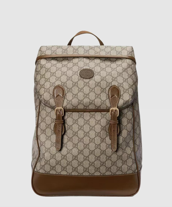 구찌 타이거 프린트 GG 미듐 백팩 696013