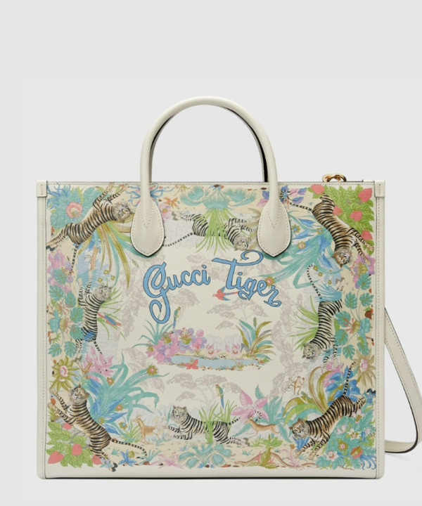 구찌 타이거 미듐 토트백 687827