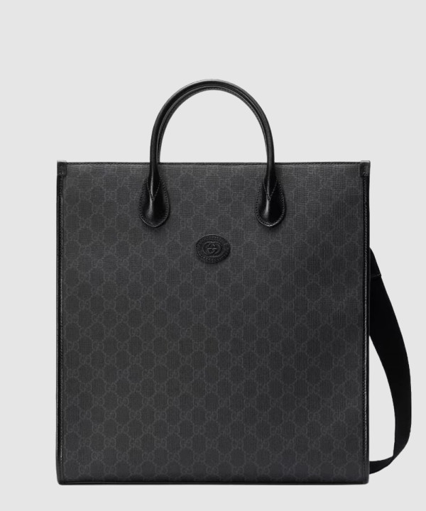 구찌 인터로킹 G 미듐 토트백 674155