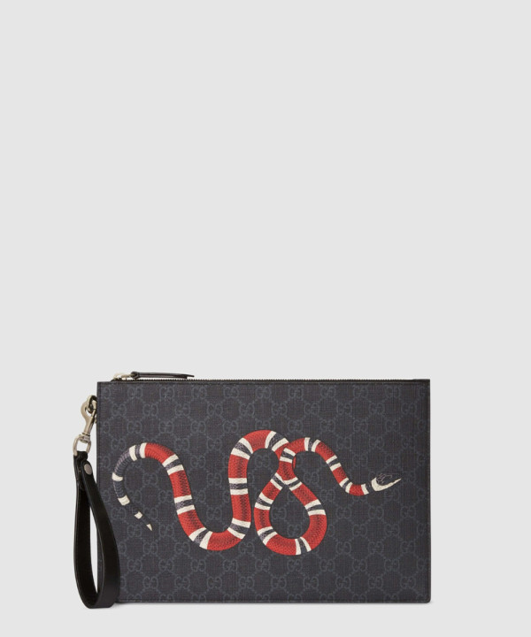 구찌 스네이크 클러치 473904