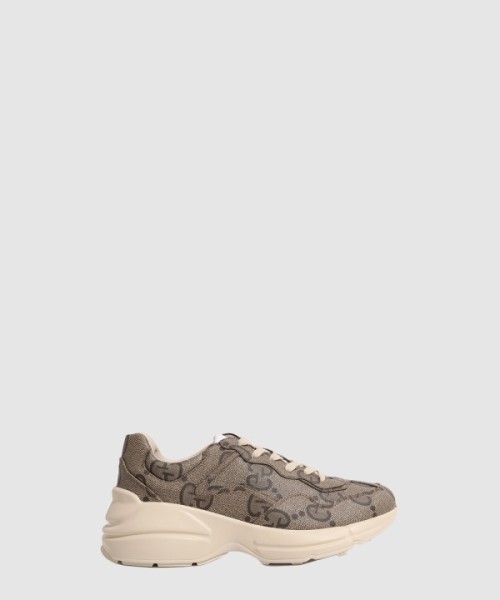 구찌 텍스타일 스니커즈 680915