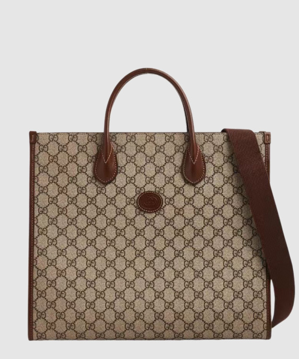 구찌 인터로킹 G 미듐 토트백 674148