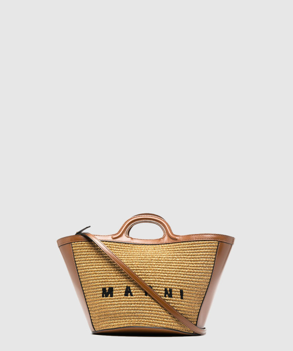 마르니 미듐 자수 토트백