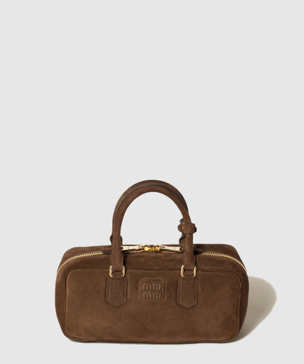 미우미우 아르카디 스웨이드백 5BB148