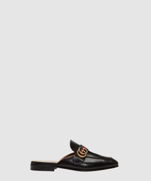 구찌 GG 웹 디테일 가죽 로퍼 469891