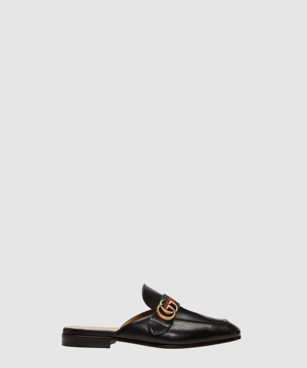 구찌 GG 웹 디테일 가죽 로퍼 469891