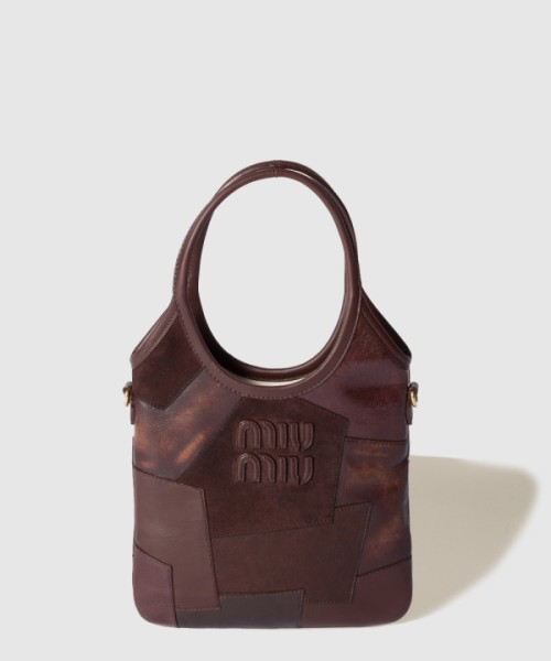 미우미우 아이비 가죽 핸드백 5BA281