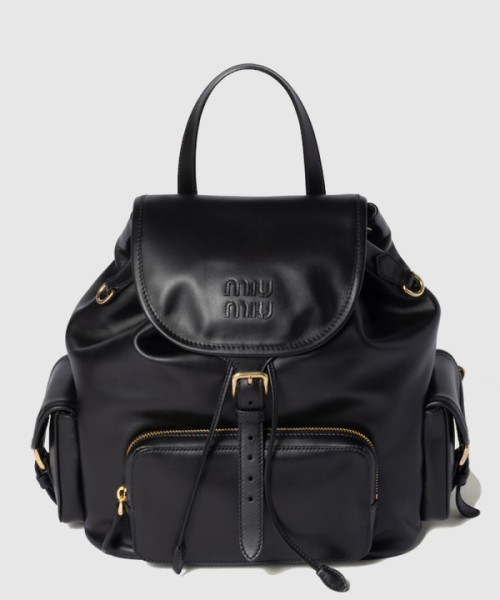 미우미우 가죽 백팩 5BZ042