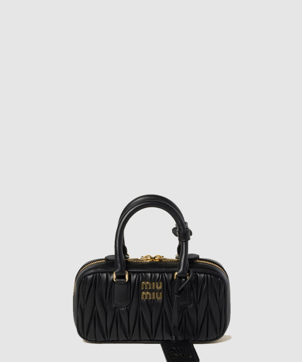 미우미우 아르카디 마테라쎄 나파 가죽 미니백 5BP088