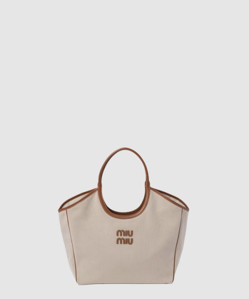 미우미우 아이비 카네테 패브릭백 5BG288