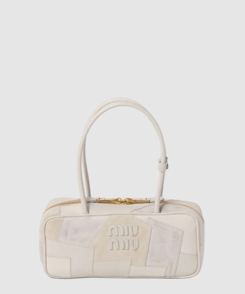 미우미우 아르카디 가죽 패치워크백 5BB148