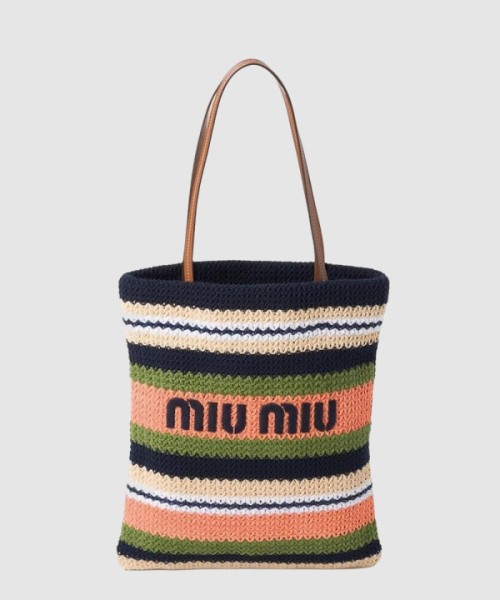 미우미우 코바늘 토트백 5BG248